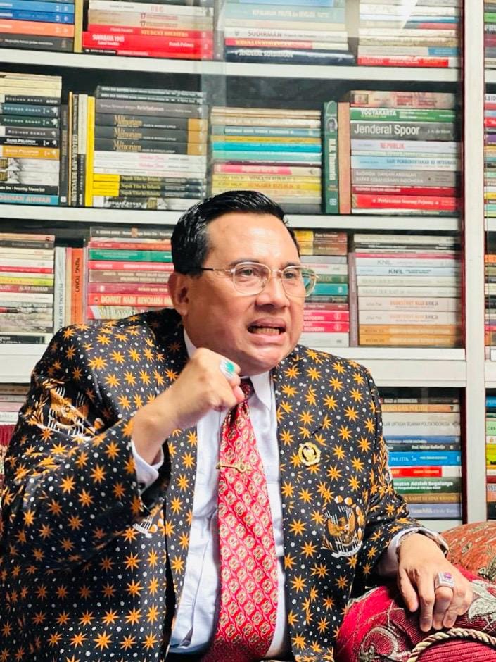 Syafaruddin DaEng Usman Ketua Umum Dewan Harian Daerah Badan Pembudayaan Kejuangan 45 (DHD 45) Kalimantan Barat, dan anggota Dewan Paripurna Nasional 45 Republik Indonesia.Foto: Dok Pribadi.